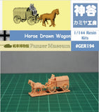 1/144 WWII German Horse Drawn Wagon (fine detail) Resin kit (#GER194) Model