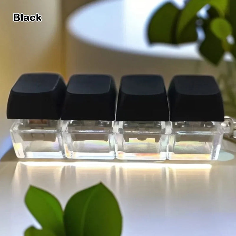 Relaxing 4/9 Keys Finger Keyboard Keycap Key Button Decompression Toy Stress Rel Model