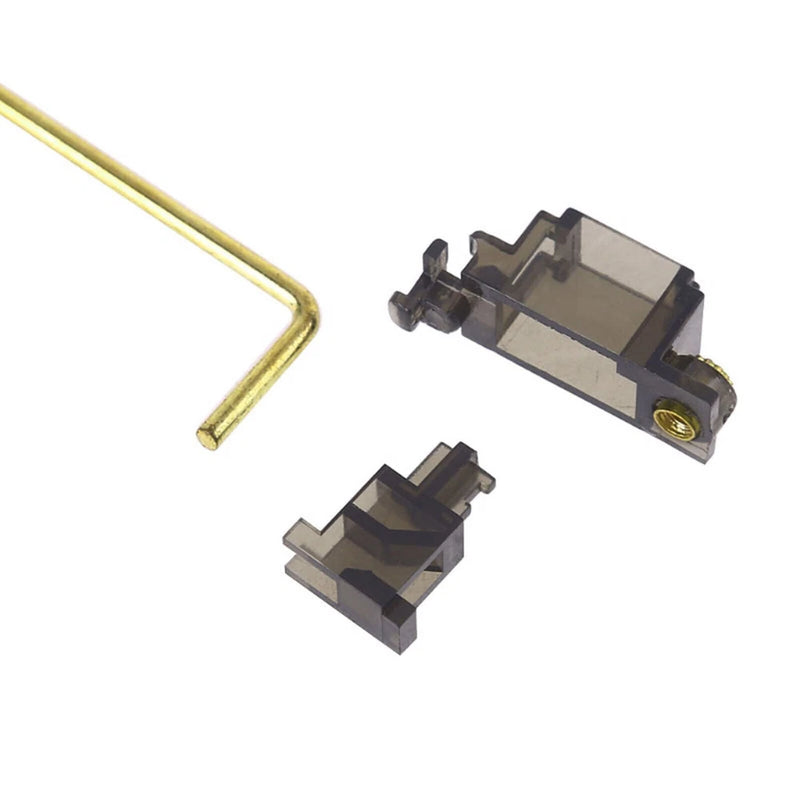 For Customized PCB Mechanical Keyboard Keycap Transparent  Satellite Shaft Model