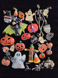 Vintage Halloween Charm Lot Great For Jewelry Making Bracelet Or Crafts Charms
