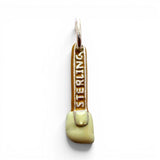 Sterling Silver Enamel Kitchen Spatula Charm for Bracelet Baker Baking Gift New Charms