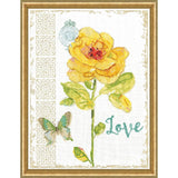 Design Works counted cross stitch kit "Love", 36x46cm Model