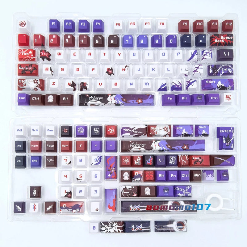 Acheron PBT Keycaps 140 Keys for Mechanical Keyboard Model