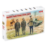 ICM 35181 Plastic model kit Scale figures 1:35 Soviet tank crew, 1939-1942 Model