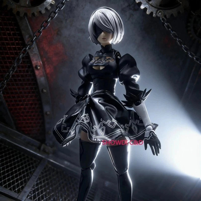 1/12 Custom Wired Skirt For 6'' Figma Automata Yorha 2B Action Figure (No Figure Model
