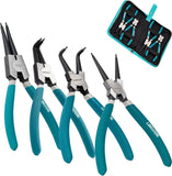 Snap Ring Pliers Set, 7-Inch Heavy Duty Internal/External Circlip Pliers Kit wit Model