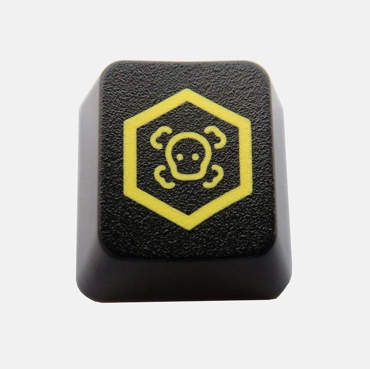Killer Bee Icon Novelty Doubleshot Cherry MX Keycaps / Key cap Model