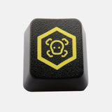 Killer Bee Icon Novelty Doubleshot Cherry MX Keycaps / Key cap Model