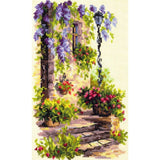 Magic Needle Zweigart Edition counted cross stitch kit "Cozy Place", 15x23cm, DI Model