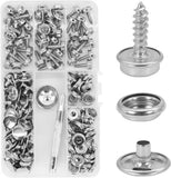 Canvas Snap Kit 150 PCS 3/8" Socket Fastening Set Stainless Steel Marine Grade Model