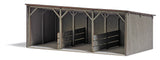 HO Scale Buildings - 1899 - H0 Wooden Shelter - kit Model