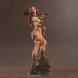 Red Sonja 1/8 1/6 3D Print Figure Model Kit Unpainted Unassembled GK Model