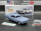1/25 1970 Chrysler 300 Hurst Resin Model Kit ?C Premium Quality with Decals Model