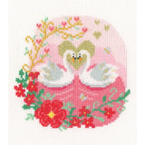 Bothy Threads counted cross stitch kit "Cherished Love", XFA2, 15x17cm Model