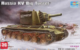 1/35 Tank Model Tank Military Assembly Soviet KV (Large Turret) Tank Unassembled Model