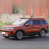 Original 1/18 Beijing  fifth generation SANTA FE SUV alloy car model Model