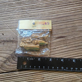 Vintage mini Nativity-NIP- SSCO Miniature Gold-Christmas Curio or Craft Model