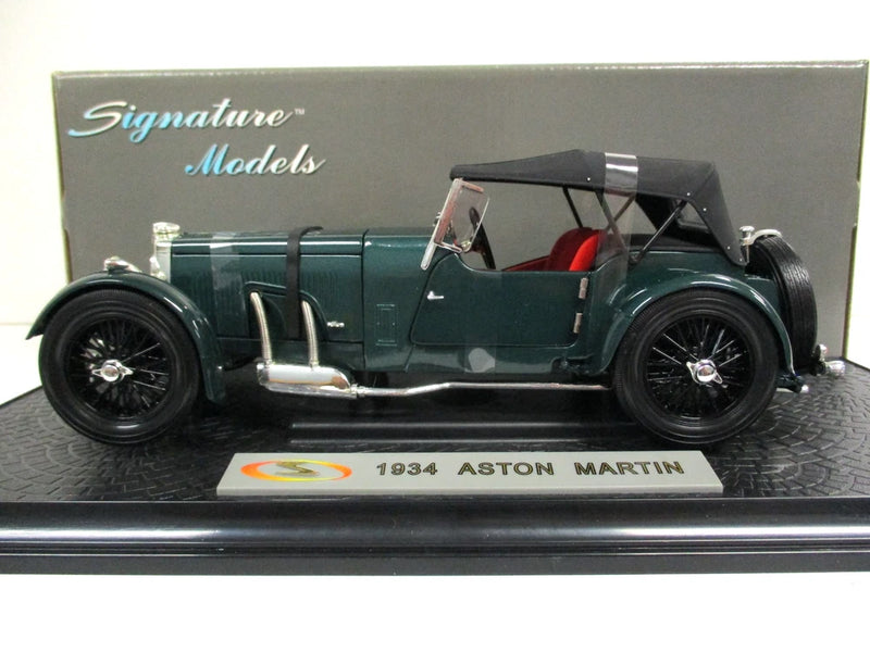 SIGNATURE MODELS - 1934 ASTON MARTIN MK II - 1/18 DIECAST Model