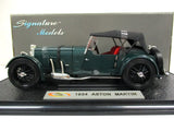 SIGNATURE MODELS - 1934 ASTON MARTIN MK II - 1/18 DIECAST Model