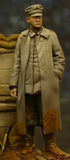 1/16 resin WW1 German Officer in Trench Coat unpainted unassembled Model