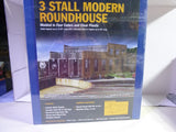 HO-Walthers Cornerstone Building Kit -3 STALL MODERN  ROUNDHOUSE  933-2900 Model