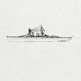 MRY-SFW SSC213 1/1000/1250 IJN Amagi-class Battlecruiser Amagi Military Model Model