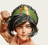 1/6 1/12 1/18 Toph Beifong Head Sculpt Carved Model Toys Model