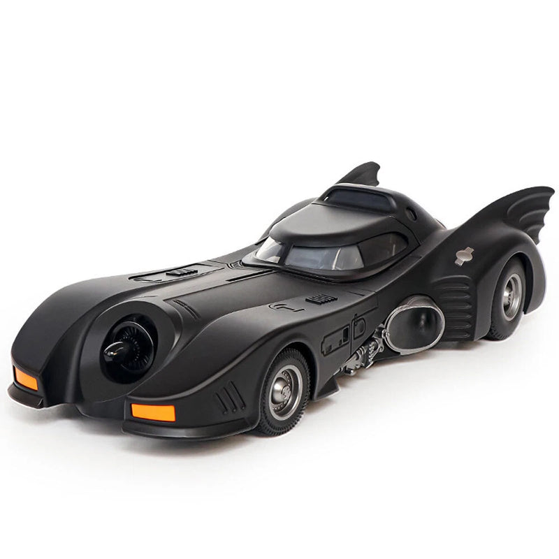 1:18 Batmobile Model Car Diecast Toy Vehicle with Light Sound Turning Wheels Model