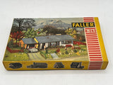 Vintage Faller HO Scale Ranch House With Garage Building Kit B-263 Model