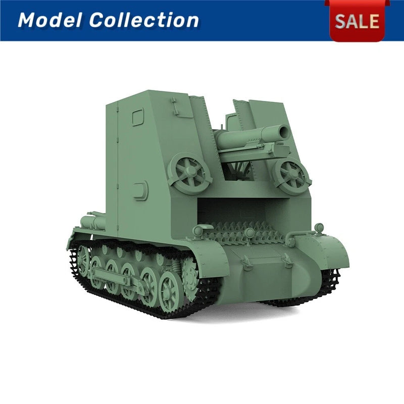 Model Kits 1/32 1/35 1/48 German Sturmpanzer I Bison Self-Propelled Gun Model