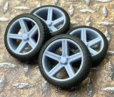 Resin 21/20 Inch ??IROC-Z?? Model car Wheels/Tires 1/24 1/25 scale Model