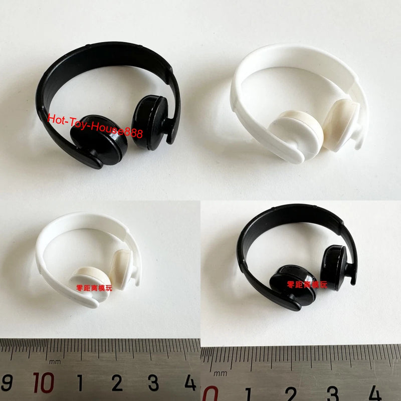 1/6 Scale Hanging Neck Headphones Model Fit 12'' Action Figure Body Toy Model