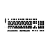 Pudding Keycaps 2 - Full Key Set - PBT - 112 Keys - Black Model