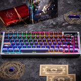 NEW Magic Girl Mechanical Keyboard Keycaps 134 Keys Ace Transparent Transparent Model