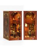 Grimm's Fairy Tale Book Nook Kit - 3D Wooden DIY Miniature Library with LED... Model