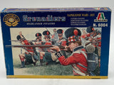 Italeri 1/72 Napoleonic Wars 1815 Grenadiers Highlander Infantry #6004 New Model