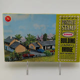 Aurora Postage Stamp Building & Bridge Series #4158 NOS OPEN BOX UNBUILT MODEL Model