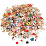 350Pcs Bracelet Charms Jewelry Making Charms Assorted Gold Plated Charms