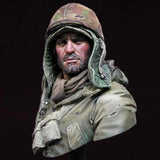 1/10 Resin Bust Figure Model Kit U.S. Army Soldier Unassembled Unpainted Model