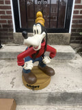 Vintage 90s Disney 24¡± Goofy Big Figure Statue Resin Display With Base RARE Model