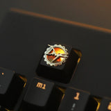 DNF Surrounding logo Keycap Zinc Alloy Keycap For Cherry MX Mechanical Keyboard Model