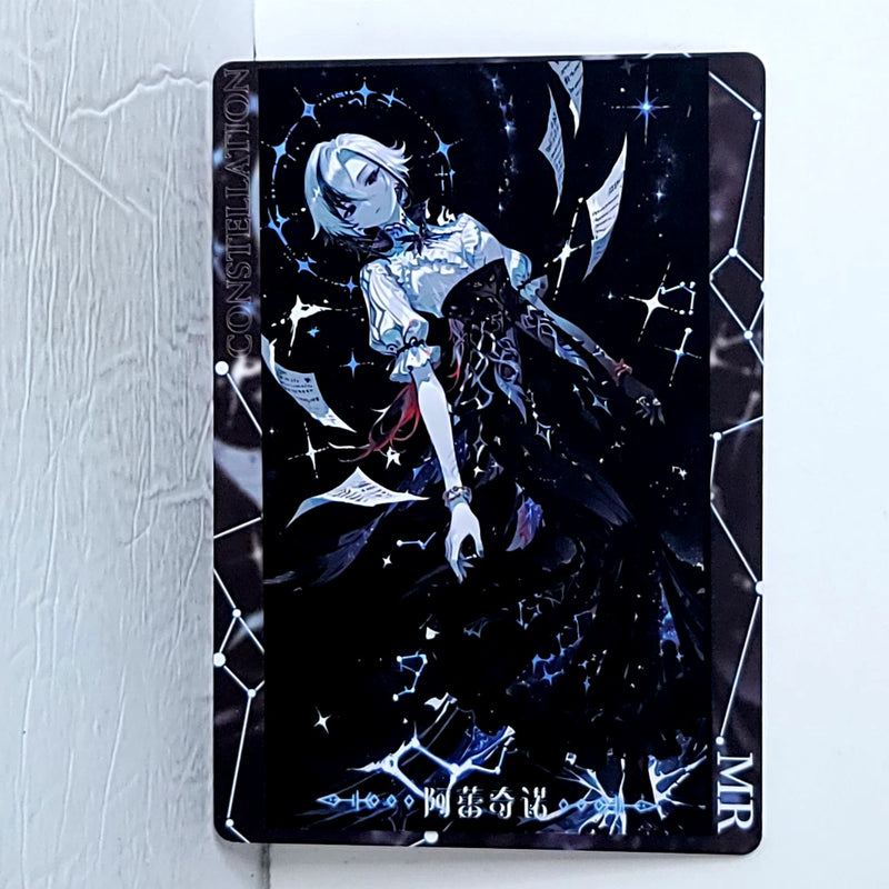 Arlecchino MR Waifu Card Anime Constellation Girl Wall Art Oversized Board A5 Model