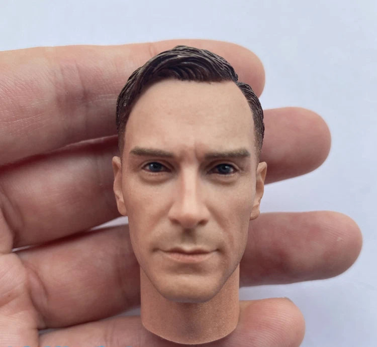 1/6 Scale Soldiers WWII Foreign Estonian Soldier Head Sculpt Head Carving Model Model