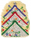 Mill Hill 2026 Winter Holiday Beaded Cross Stitch Kit ~ Book Tree Model