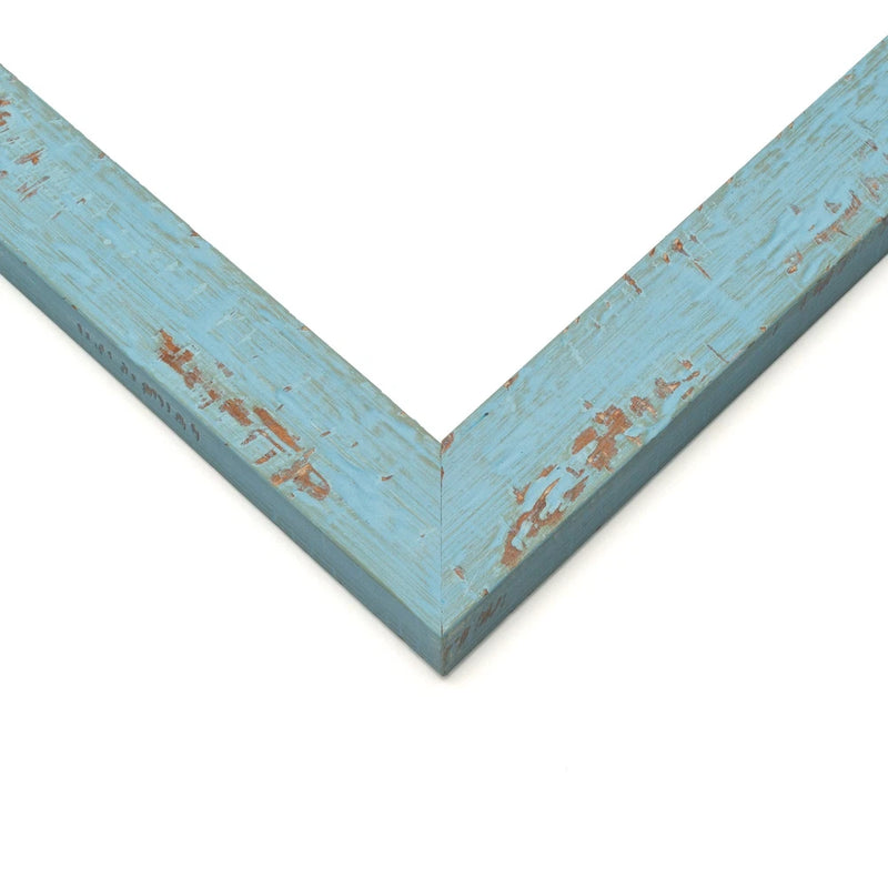 5x5 In Frame Blue Solid Wood Picture Frame Width 1.125 Inches | Interior Frame D Model