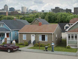 Walthers Cornerstone HO Postwar Prefab House Kit 4-1/4 x 3-1/2 x 2-3/8i 933-4152 Model