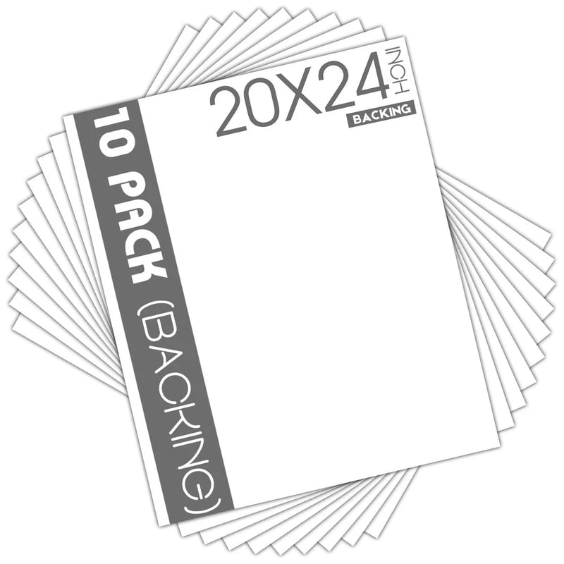 Mat Board Center, White Backing Boards - Full Sheet - for Arts, Prints, Photo... Model