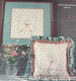 1984 "Wildflower Thoughts" Losses Restored / Sorrow Ends Beaded Cross Stitch Kit Model