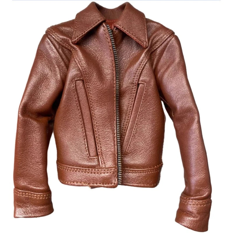 Hot Toys Deadpool and Wolverine 5.0 Brown Leather Jacket 1/6 Model Accessories Model