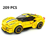 MOC Car Ferrari LaFerrari Building Block Model Kit Toy Gift 209 Pcs Model